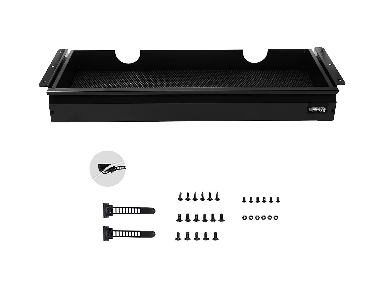 Organizzatore di Cassetto SucceBuy sotto Scrivania 68 cm Scorrevole Risparmio di Spazio per l Ufficio a Casa