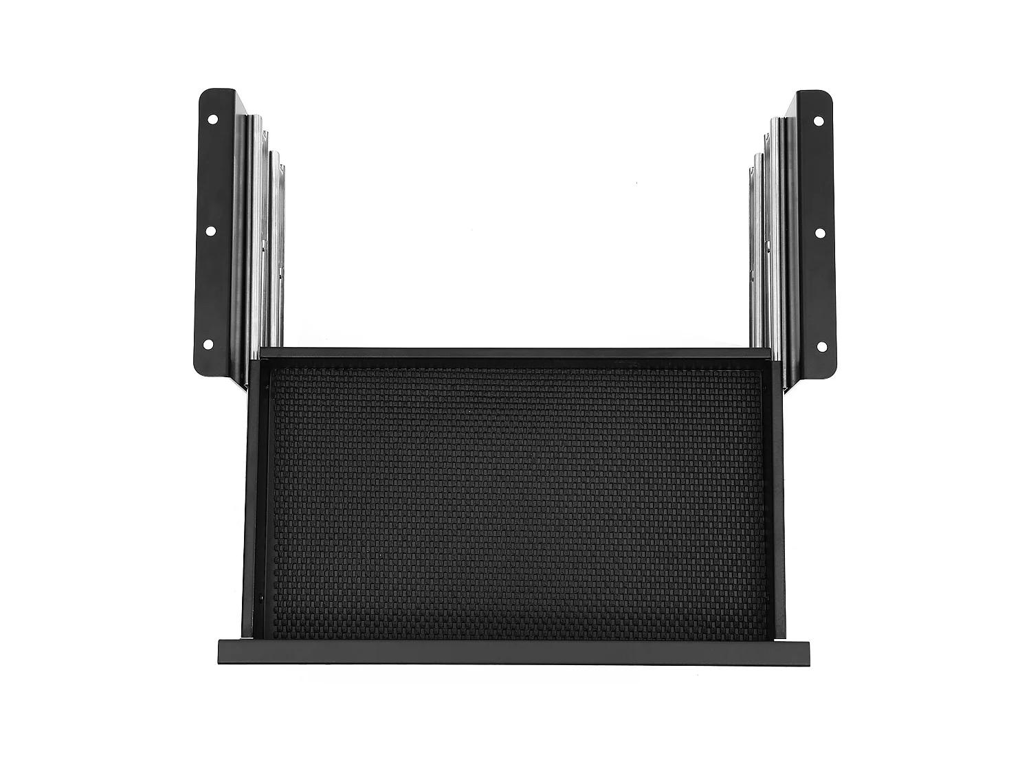 Organizer do Szuflad SucceBuy pod Biurko 40 cm Wsuwany Oszczędzający Miejsce, Ukryty Organizer do Przechowywania z 2 Poziomami