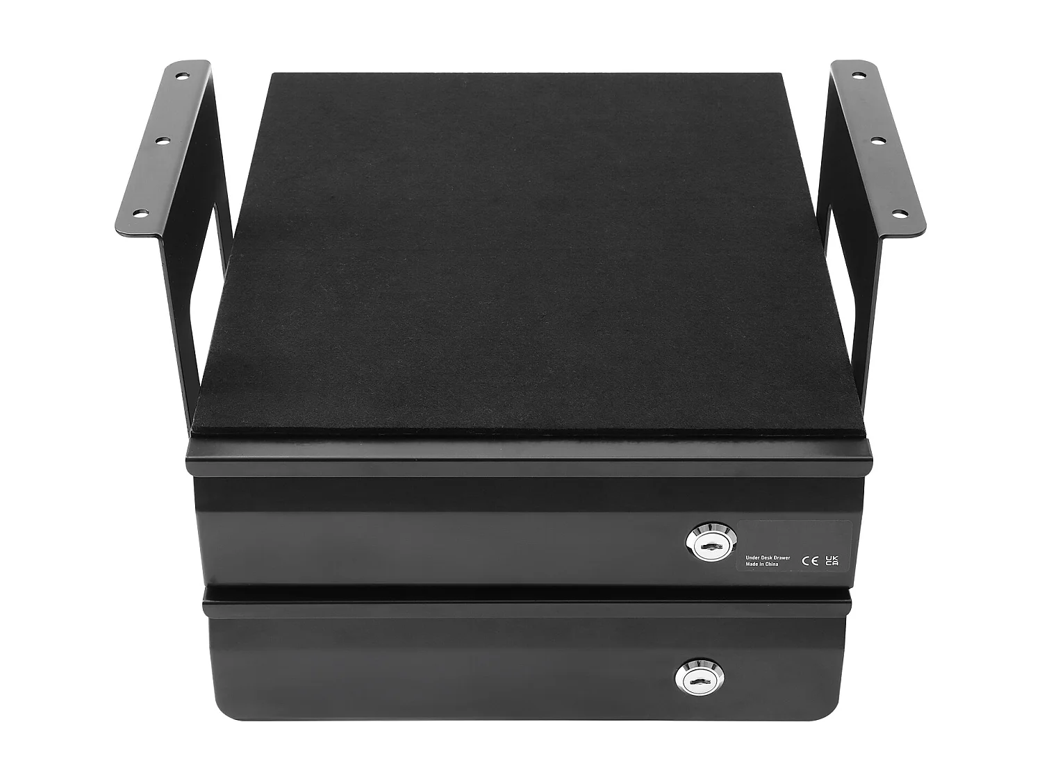 Organiseur de Tiroir SucceBuy Verrouillable de 33 cm sous le Bureau Organiseur Coulissant pour la Maison