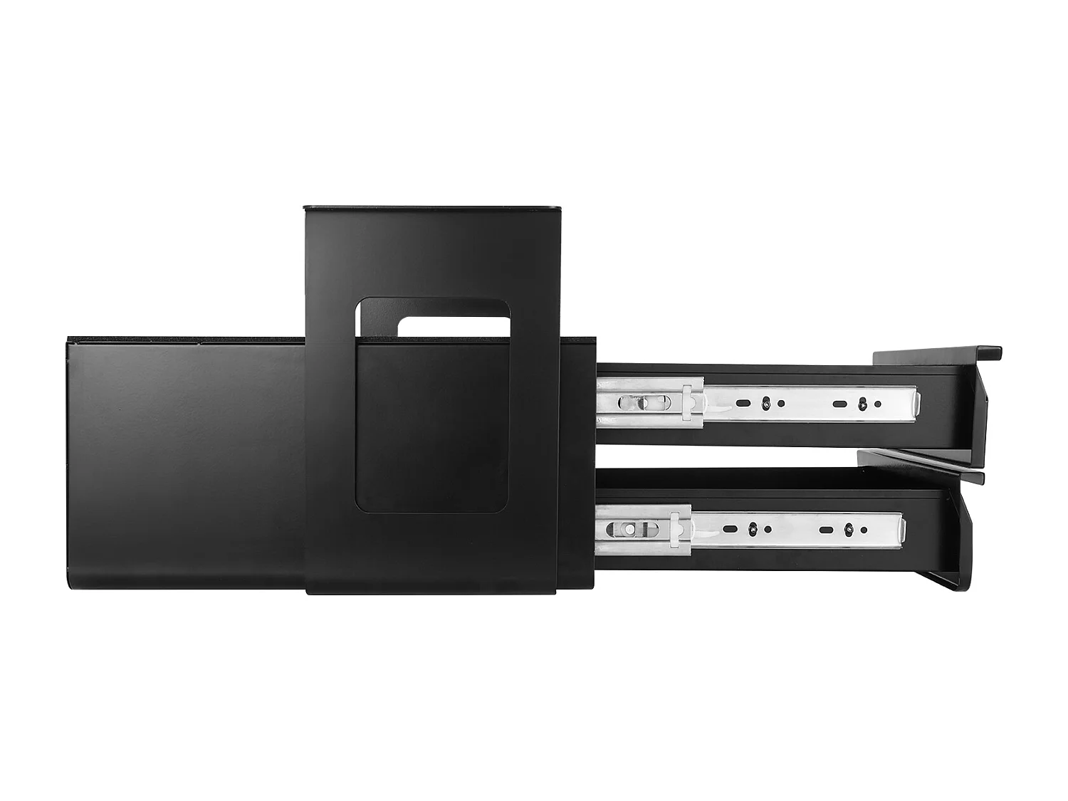 Organiseur de Tiroir SucceBuy Verrouillable de 33 cm sous le Bureau Organiseur Coulissant pour la Maison