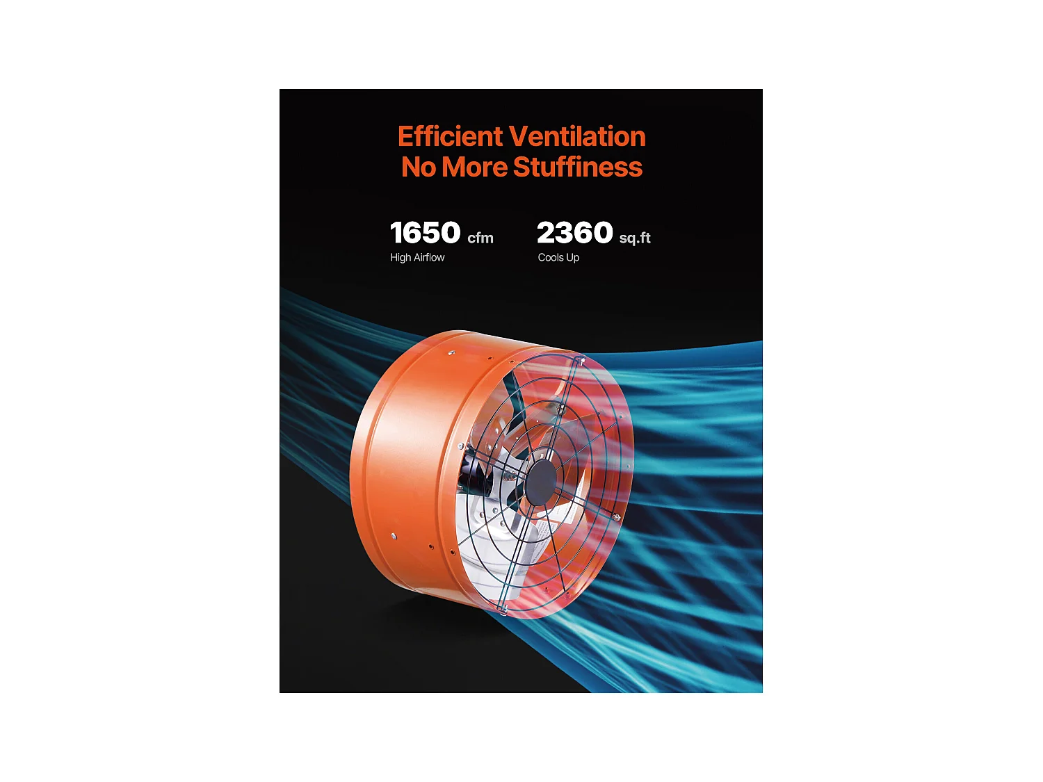 Ventilateur de Pignon SucceBuy 38cm Ventilateur d Extraction de Grenier de 1650 CFM avec Thermostat Réglable