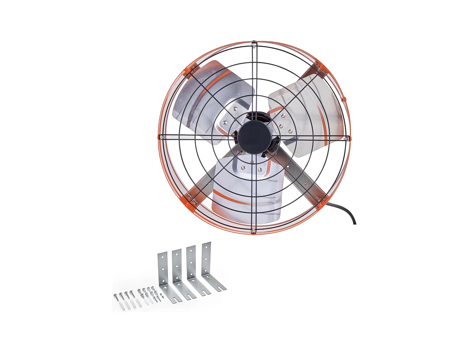 Tandwiel Ventilator SucceBuy 38cm Zolder Afzuigventilator van 1650 CFM met Instelbare Thermostaat
