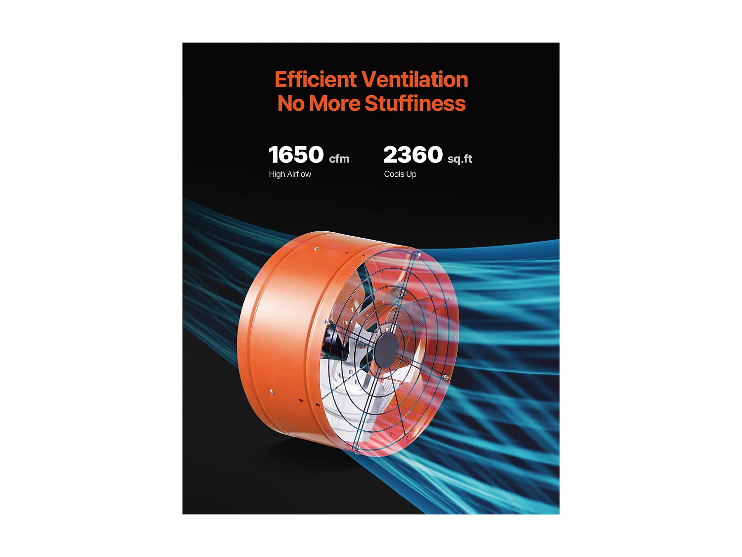 Ventilateur de Pignon SucceBuy 38cm Ventilateur d Extraction de Grenier de 1650 CFM avec Thermostat Réglable