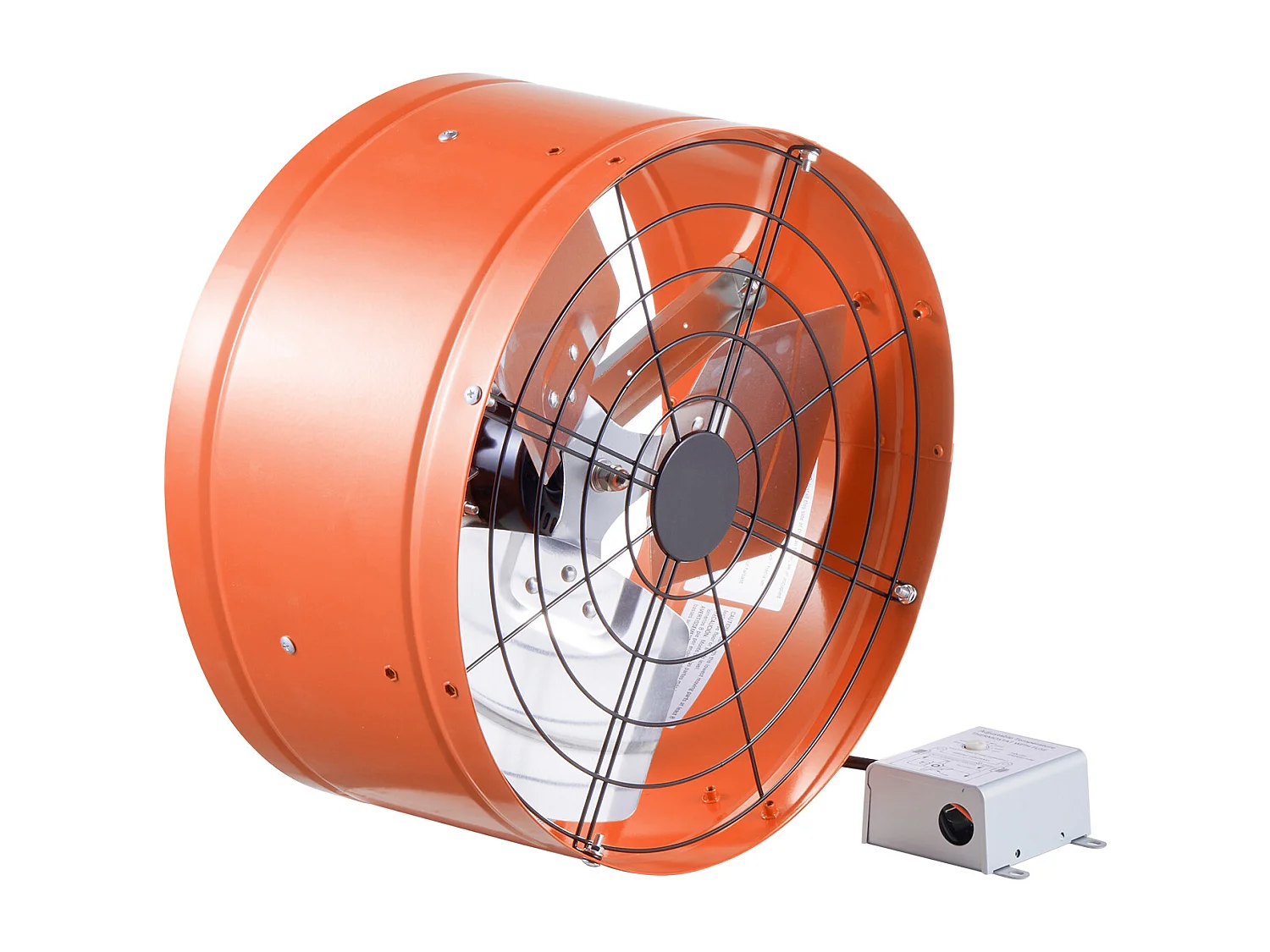 Ventilateur de Pignon SucceBuy 38cm Ventilateur d Extraction de Grenier de 1650 CFM avec Thermostat Réglable