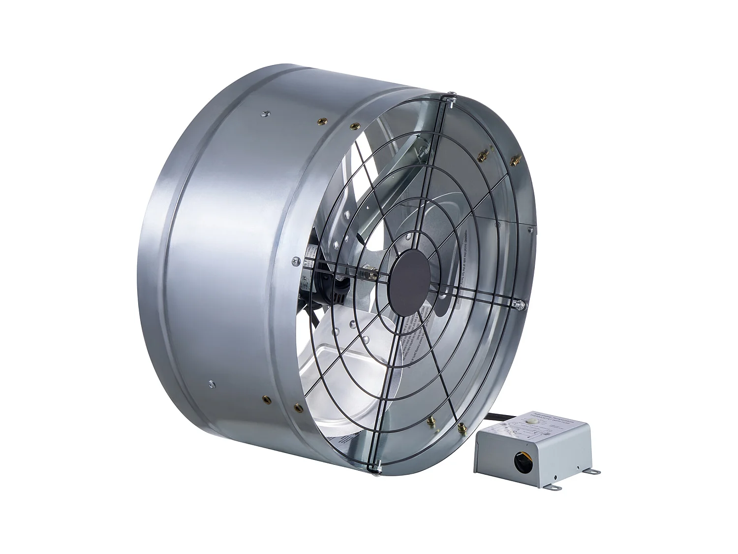 Ventilateur à Tambour SucceBuy 76cm Haute Vitesse 3 Vitesses 13000CFM pour Entrepôt