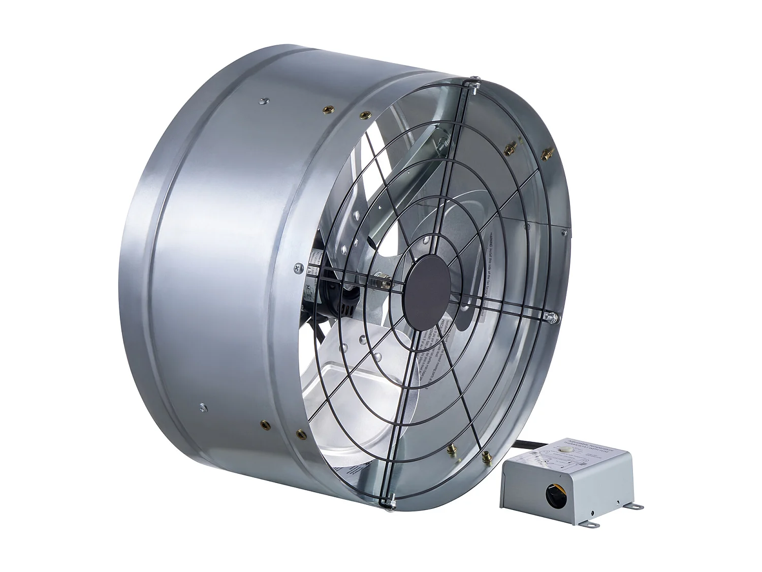 Ventilateur à Tambour SucceBuy 76cm Haute Vitesse 3 Vitesses 13000CFM pour Entrepôt