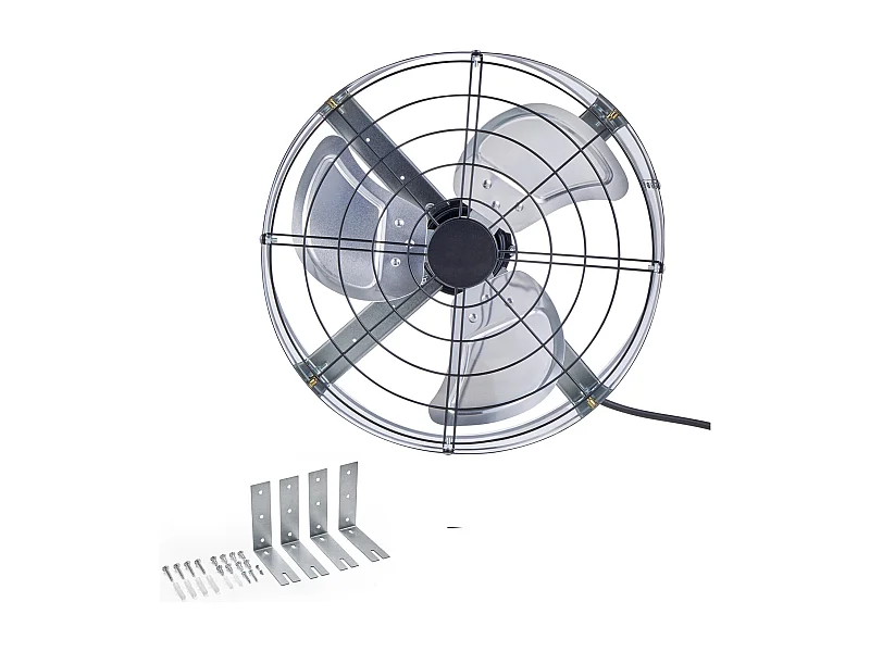 Ventilatore a Tamburo SucceBuy 76cm Alta Velocità 3 Velocità 13000CFM per Magazzino