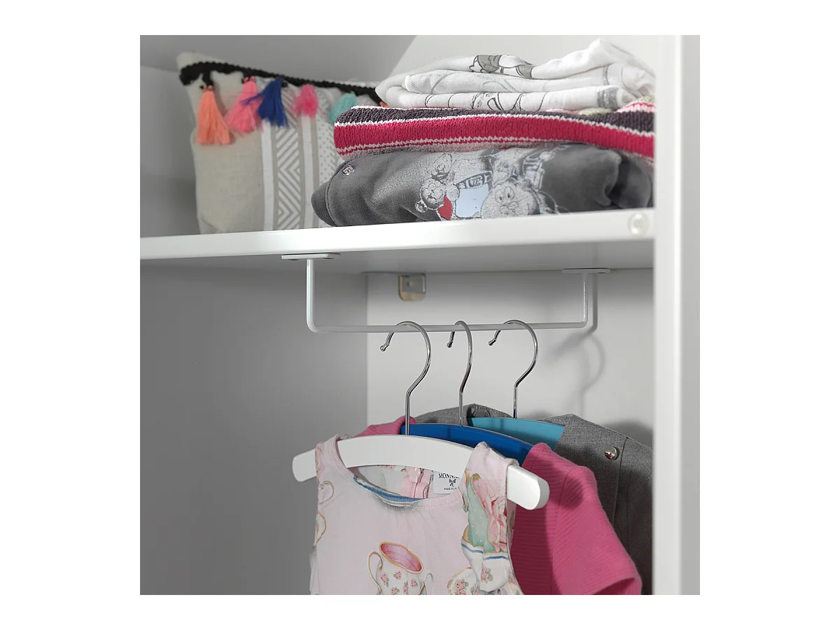 Armoire Enfant Maison "Casami Bruges" 171cm Blanc