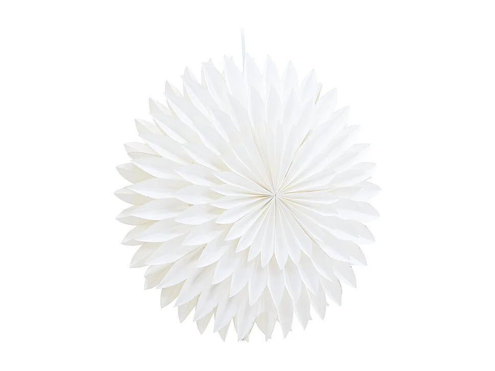 Lampe Suspension Déco "Storlien" 46cm Blanc