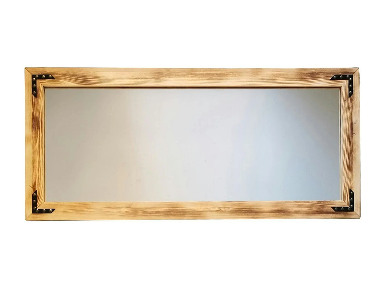 Miroir mural en bois clair - format horizontal HILO