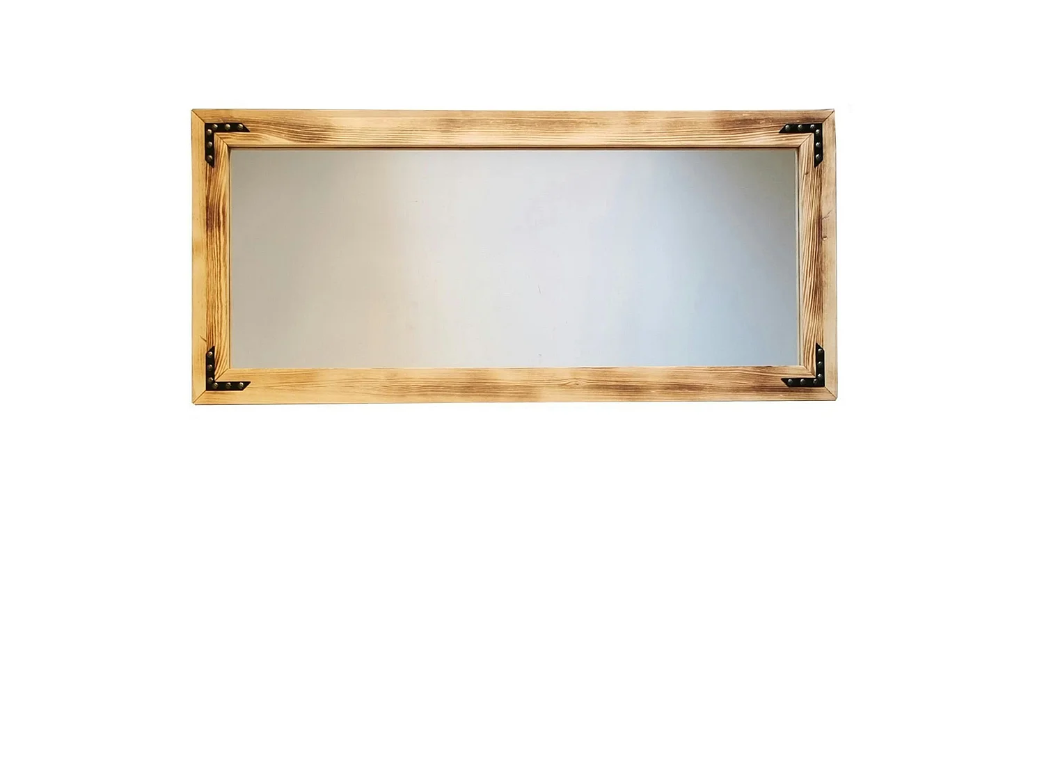 Miroir mural en bois clair - format horizontal HILO