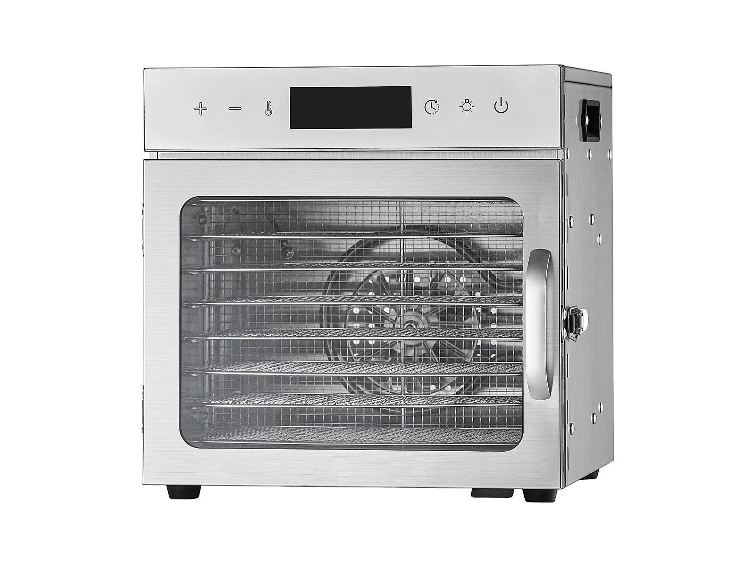 Déshydrateur à Aliments SucceBuy Déshydrateur Alimentaire 8 Plateaux en Acier Inoxydable, 400 W, pour le Séchage de Viande Séchée et de Fruits