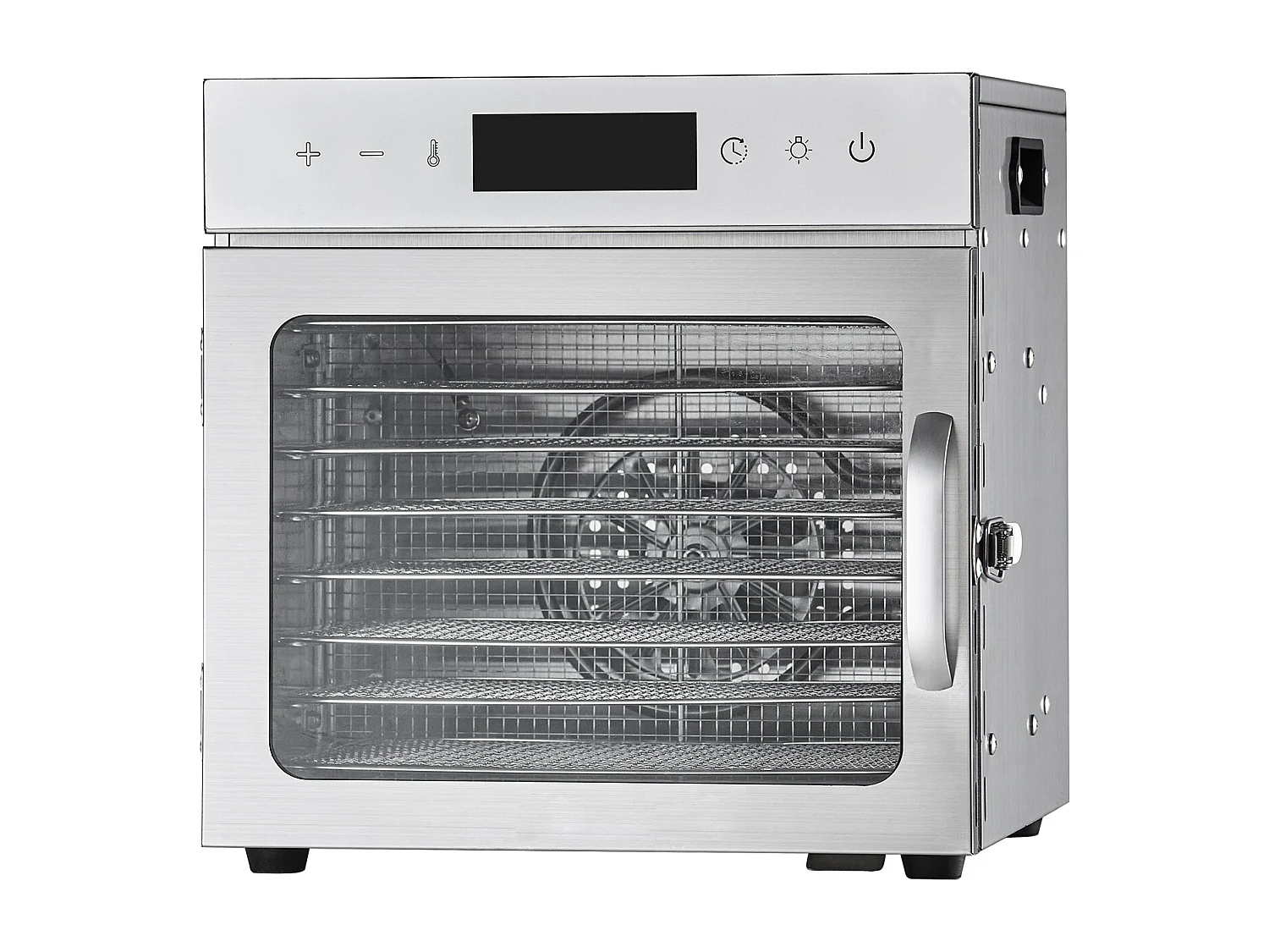 Déshydrateur à Aliments SucceBuy Déshydrateur Alimentaire 8 Plateaux en Acier Inoxydable, 400 W, pour le Séchage de Viande Séchée et de Fruits