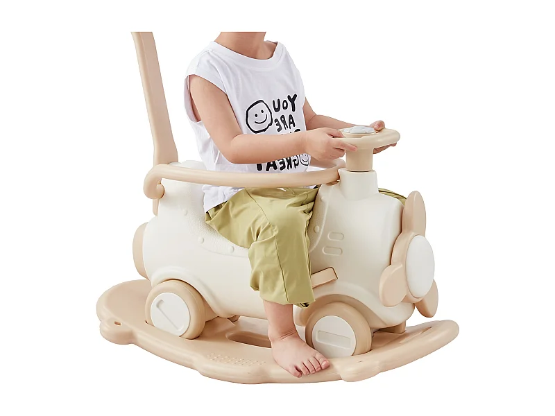 Cavallo Balestrino SucceBuy, 5 in 1 per Bambini da 1 a 3 Anni, da Cavalcare e Trampolino