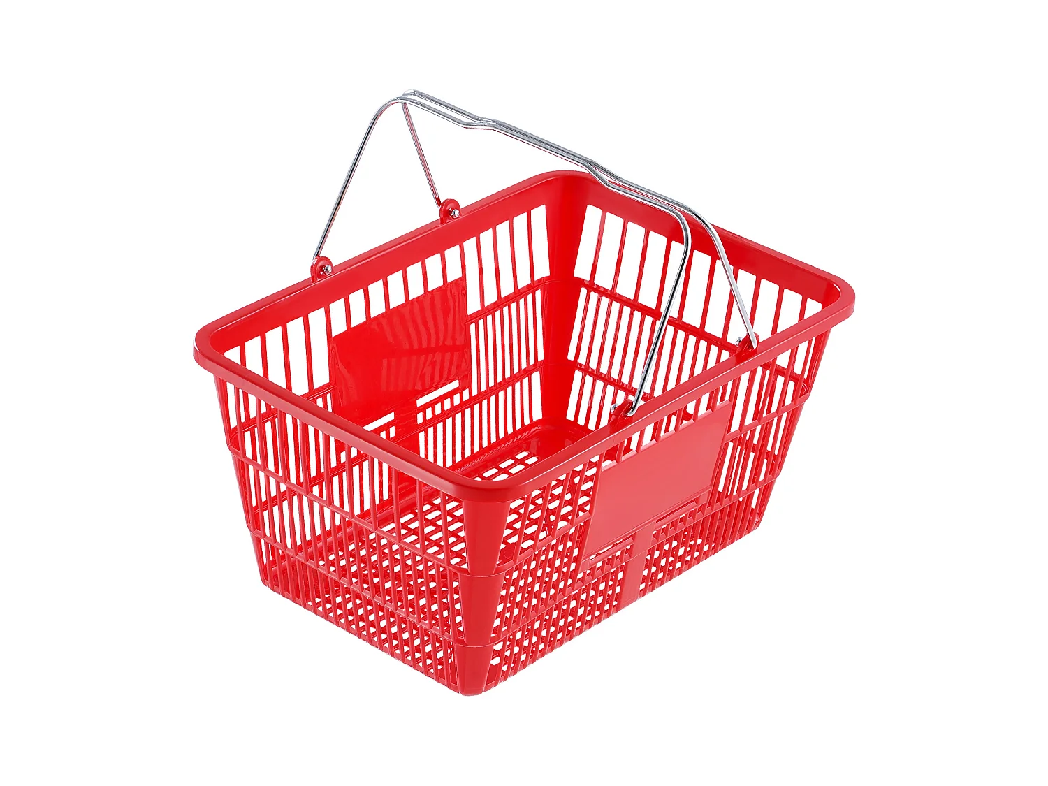 Voorraadkorbjes SucceBuy, 12 Stuk, 21 L Rood met Handgreep en Metaal Ondersteuning