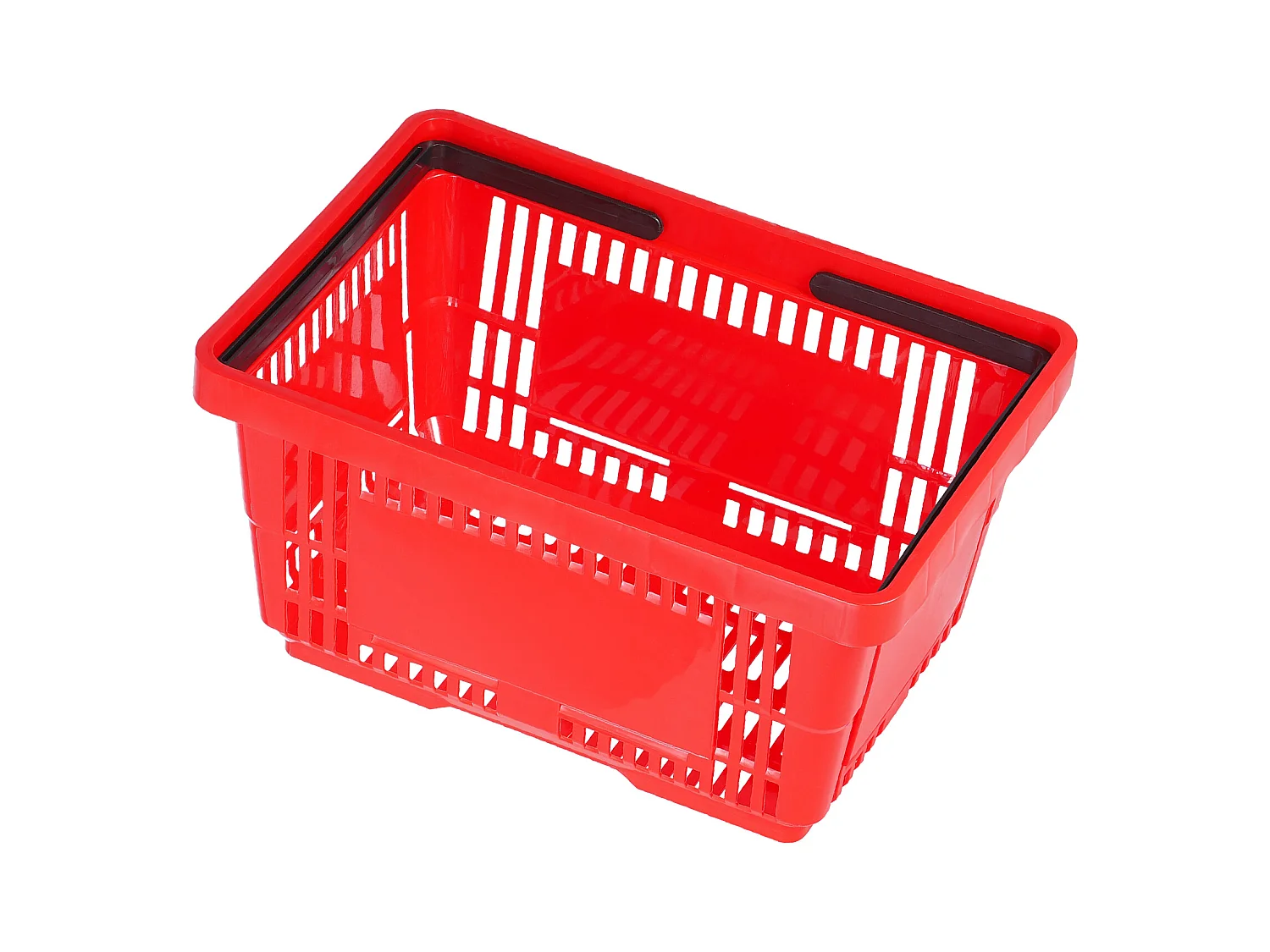 Paniers à Provisions SucceBuy, 12 Pièces, 24 L Rouges avec Support