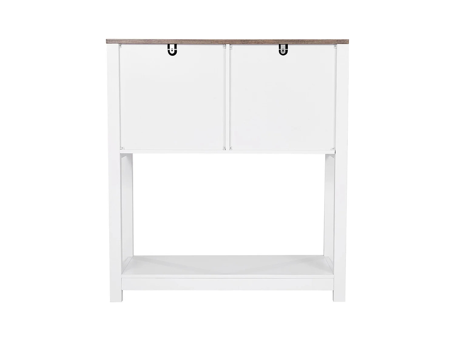 Meuble de Bar à Café SucceBuy, 80 x 35 x 88 cm, 3 Niveaux avec Portes Aimantées