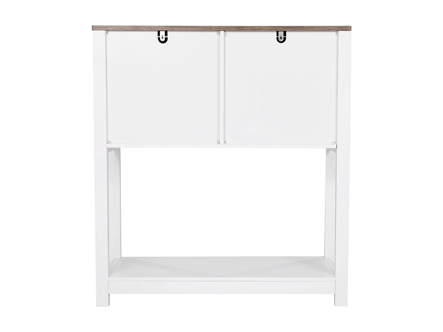 Meuble de Bar à Café SucceBuy, 80 x 35 x 88 cm, 3 Niveaux avec Portes Aimantées