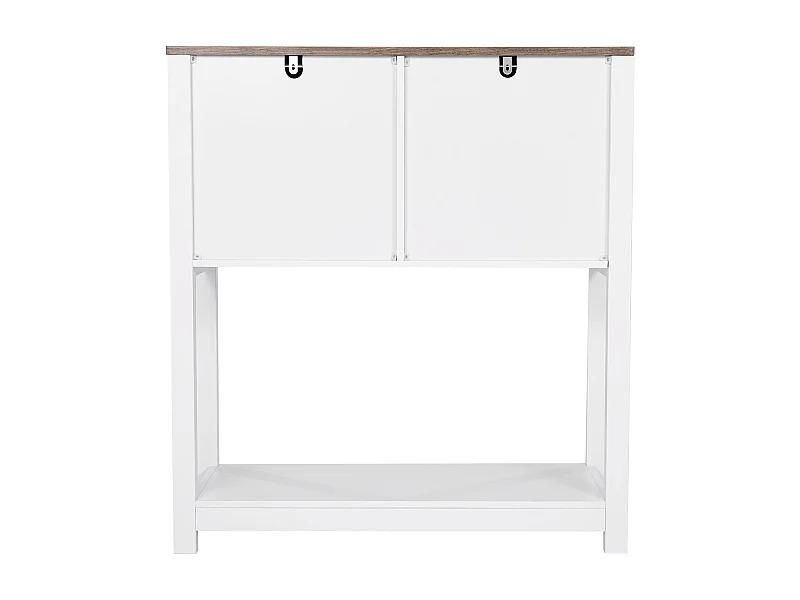 Koffiekast SucceBuy, 80 x 35 x 88 cm, 3 Niveaus met Magnetische Deuren