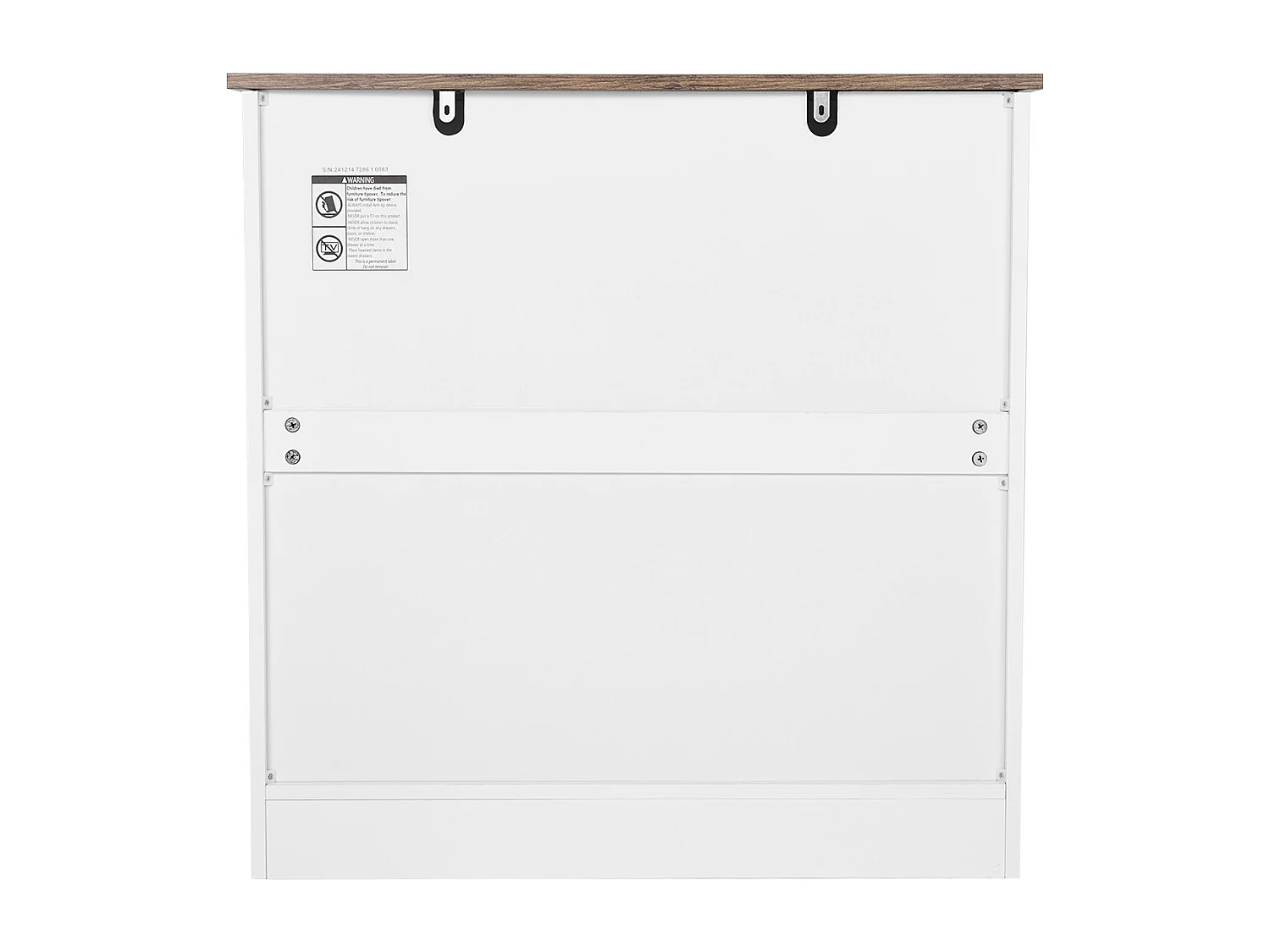 Meuble de Bar à Café SucceBuy, 80 x 35 x 80 cm, 3 Niveaux avec Porte Coulissante