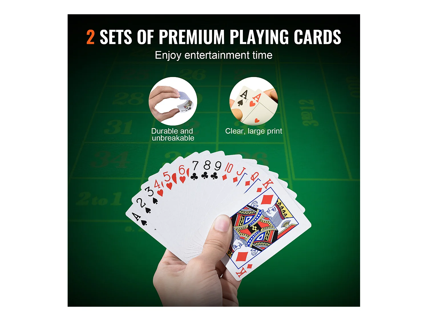 Mallette de Poker, SucceBuy Lot de 500 Jetons de Poker avec Étui en Aluminium, Cartes, Jetons de 11.5 g