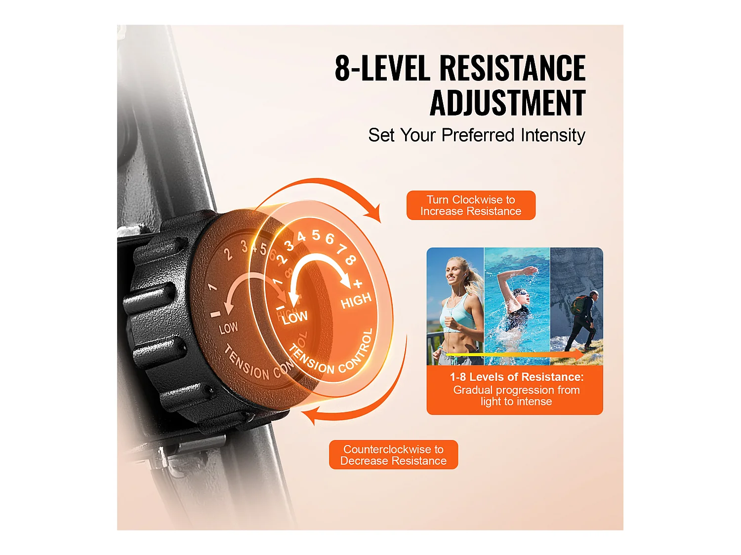 Cyclette, SucceBuy Cyclette Pieghevole per l'Allenamento a Casa