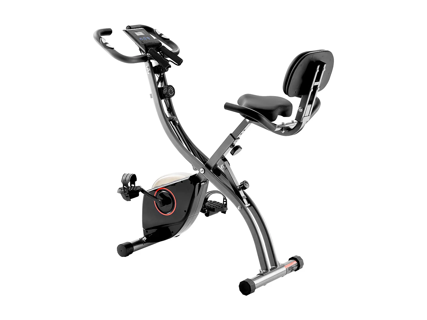 Vélo d'Appartement, SucceBuy Vélo d'Exercice Pliable pour Entraînement à Domicile