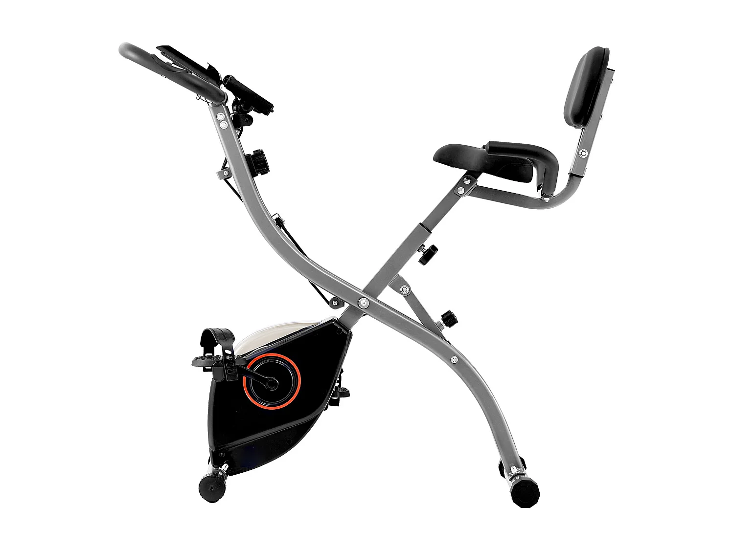 Vélo d'Appartement, SucceBuy Vélo d'Exercice Pliable pour Entraînement à Domicile