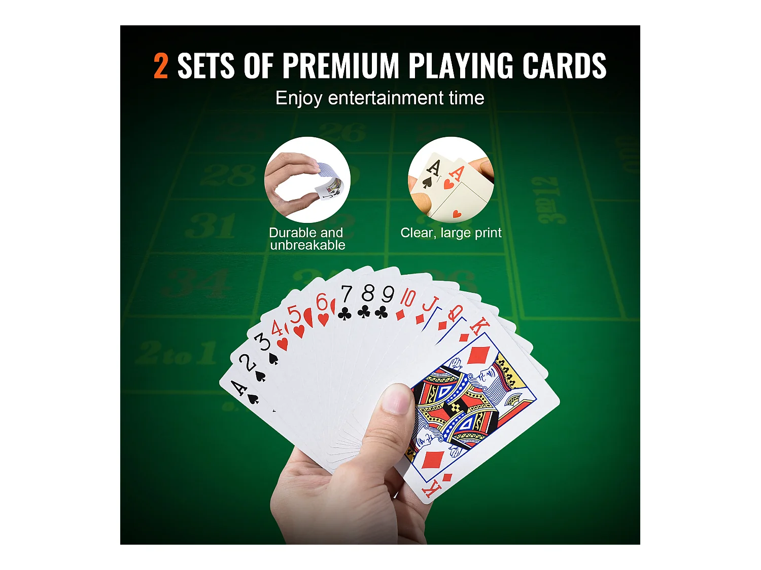 Mallette de Poker, SucceBuy Lot de 300 Jetons de Poker avec Étui en Aluminium, Cartes, Jetons de 11.5 g