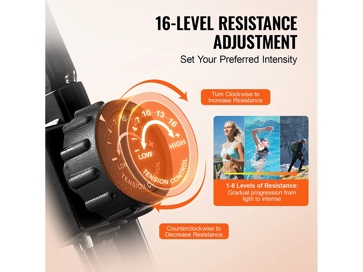 Vélo d'Appartement, SucceBuy Vélo d'Exercice Pliable pour Salle de Sport à Domicile