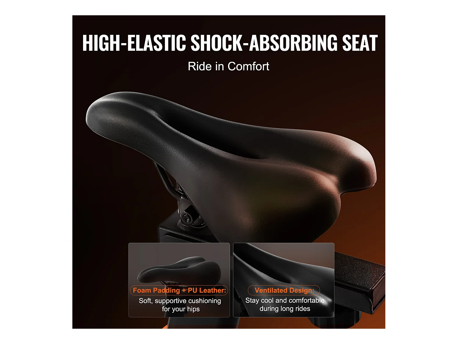 Vélo d'Appartement, SucceBuy Vélo d'Exercice avec Résistance Magnétique pour le Cyclisme en Salle