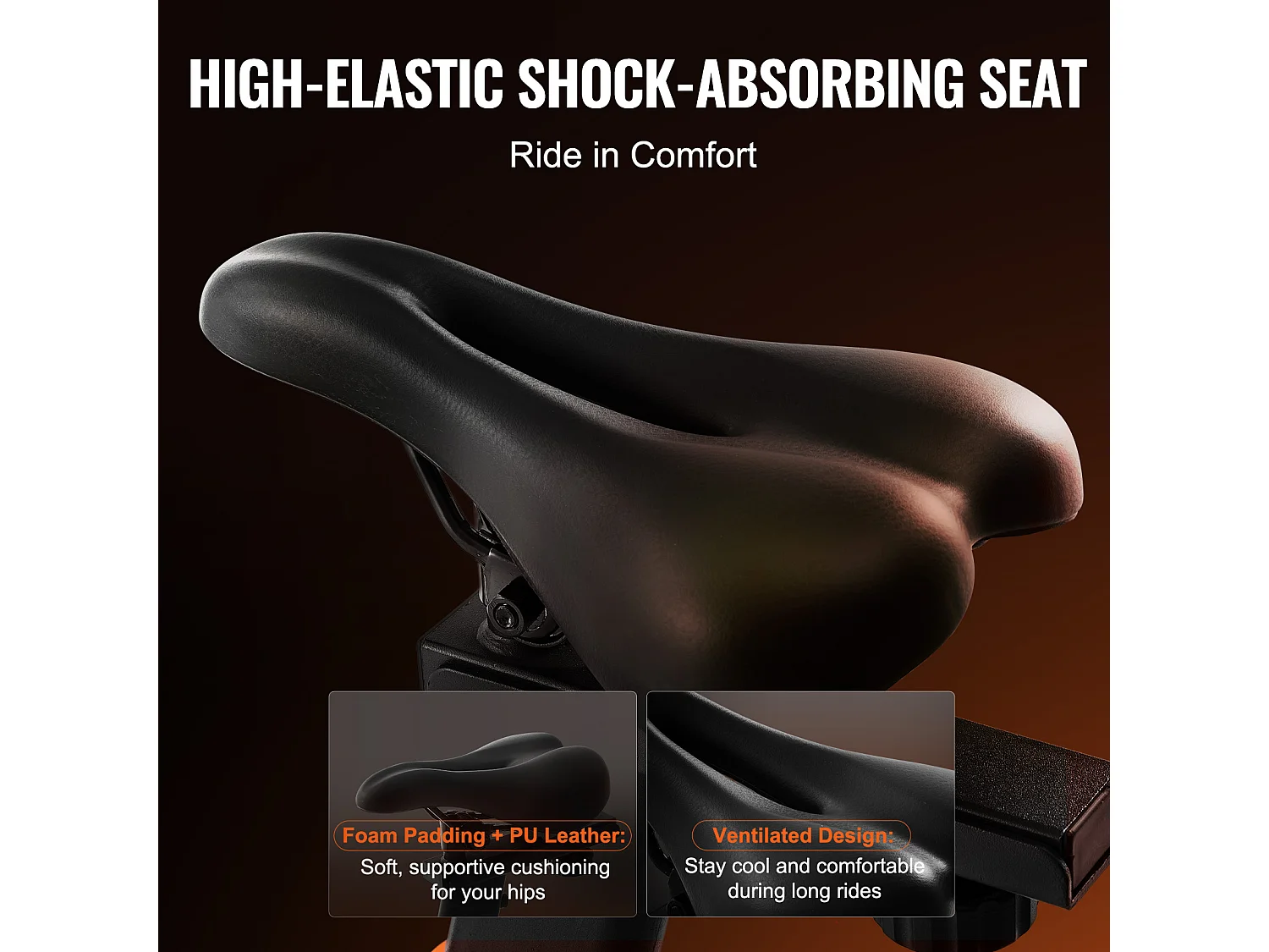 Vélo d'Appartement, SucceBuy Vélo d'Exercice avec Résistance Magnétique pour le Cyclisme en Salle