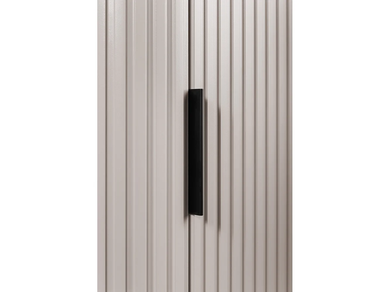 ELEGANCE Szafka wisząca słupek łazienkowy ryfle 31,5 x 35,5 x 139 cm kaszmir