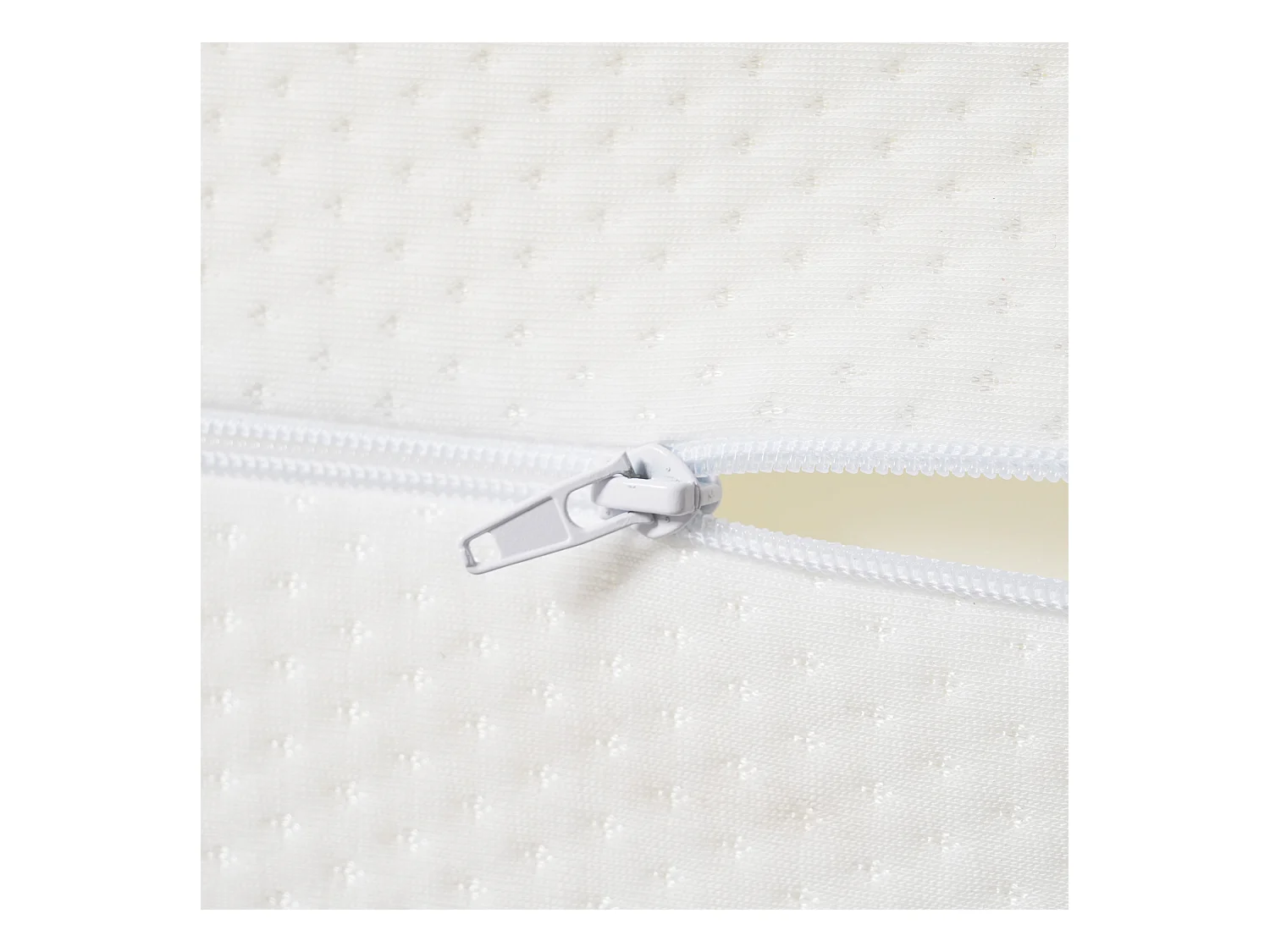 Matelas 140x200cm Mousse HR 7 zones ép.20cm, Déhoussable