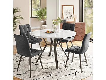 Conjunto de mesa e cadeiras para 4 pessoas