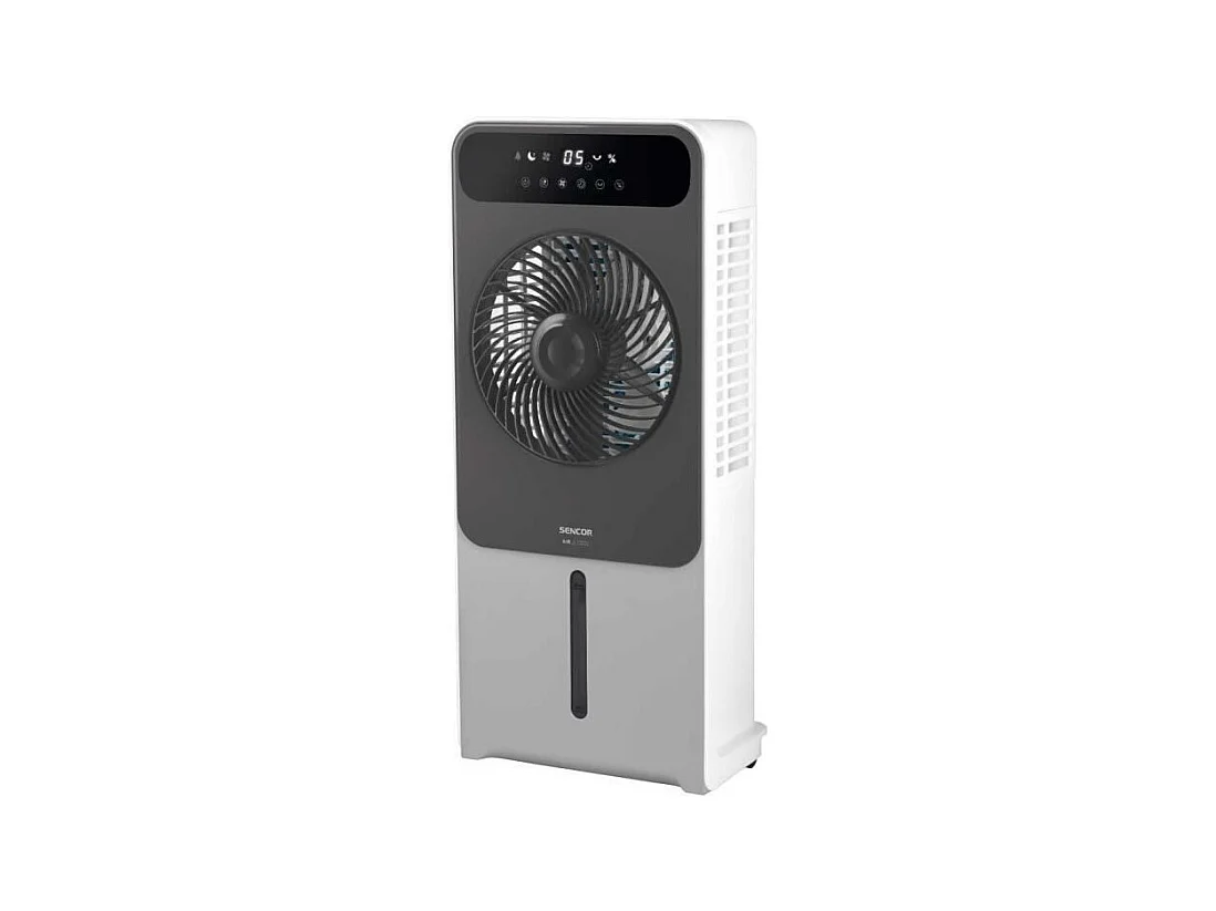 Luchtkoeler Sencor SFN 6014GY - 3 Modi, 12 Snelheden, 5L, LED-Touchpaneel, Afstandsbediening, Timer 24u
