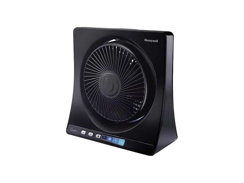 Ventilador de Mesa Oscilante QuietSet Honeywell HT354E4 20cm Negro