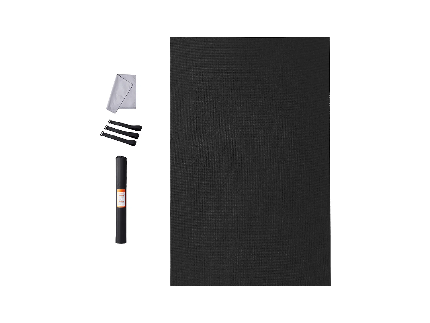 Tapis de Yoga SucceBuy, 2,4 x 1,5 m, Tapis de Yoga Antidérapant Haute Densité, pour Yoga à Domicile, Pilates et Entraînement au Sol