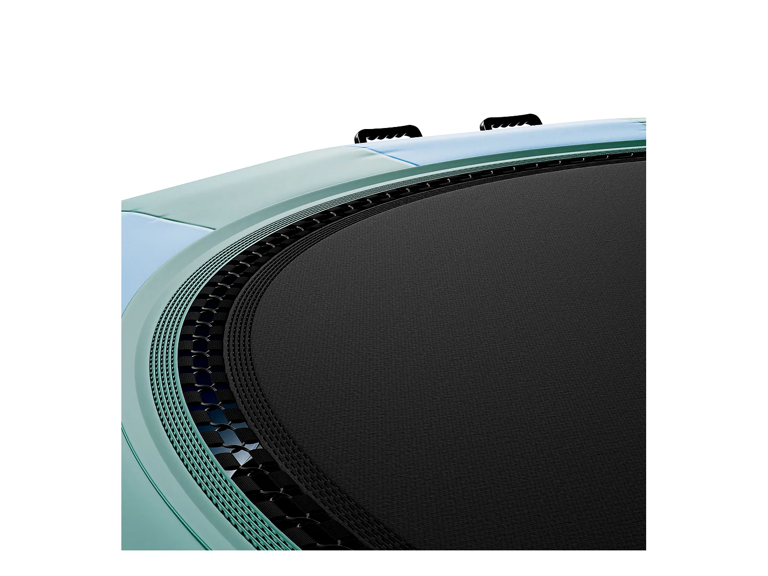 Trampoline Aquatique Gonflable SucceBuy 457 cm, Trampoline sur l’Eau 470x60 cm, Bleu-Vert