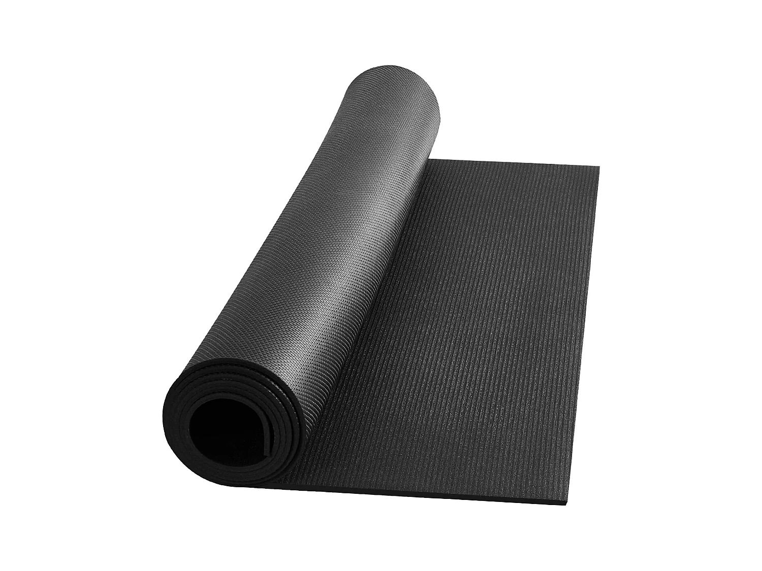 Yogamatte SucceBuy, Premium-Übematte, 3 x 1,8 m, Schwarz, für Yoga zu Hause, Pilates und Bodenarbeit