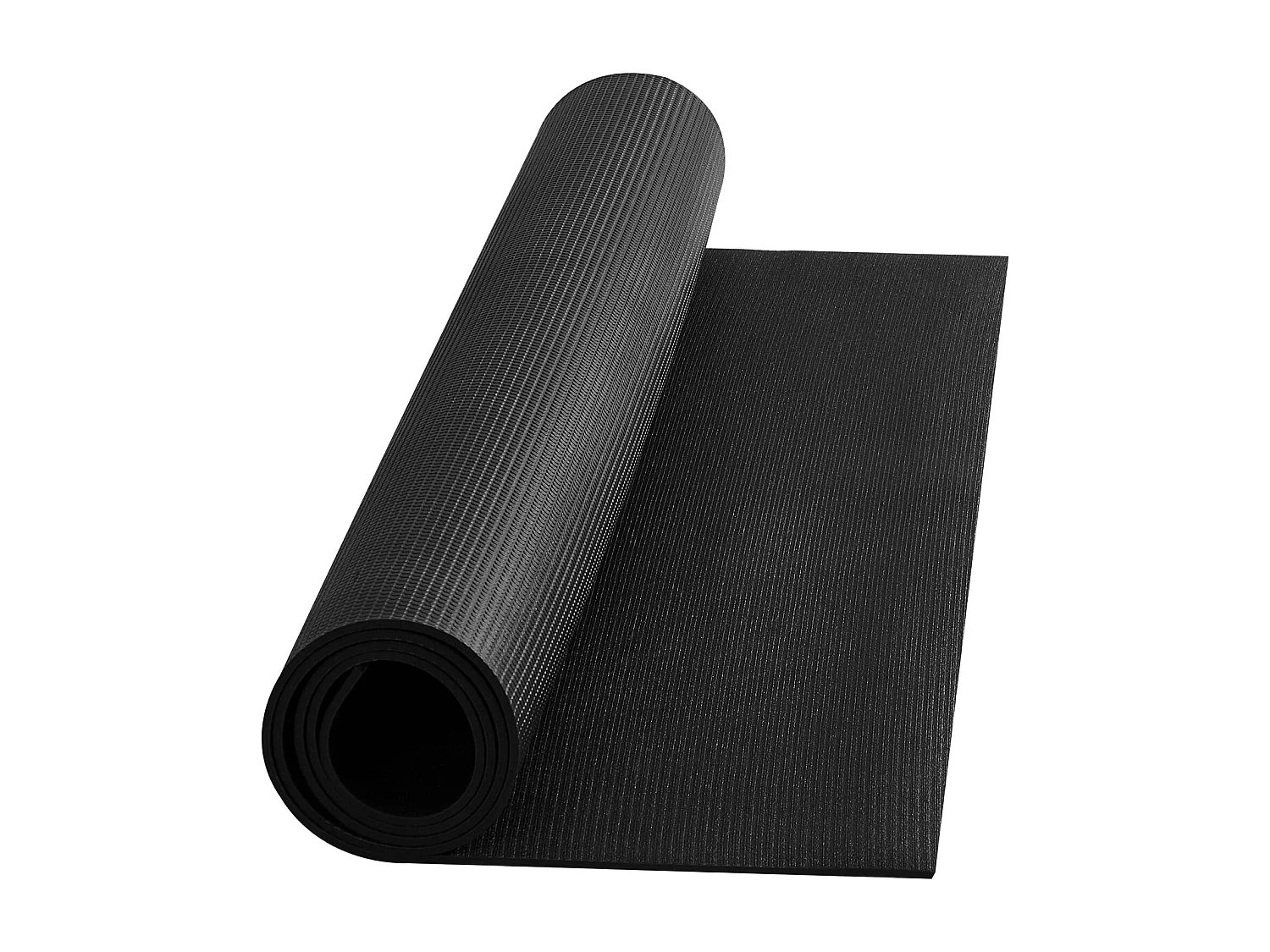 Tapis de Yoga SucceBuy, Tapis de Yoga Antidérapant, 2,1 x 1,5 m, pour Fitness et Pilates, Noir