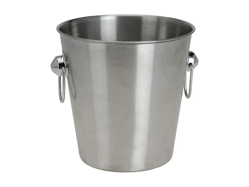 Excellent Houseware Refroidisseur de champagne 3 pcs avec support Inox