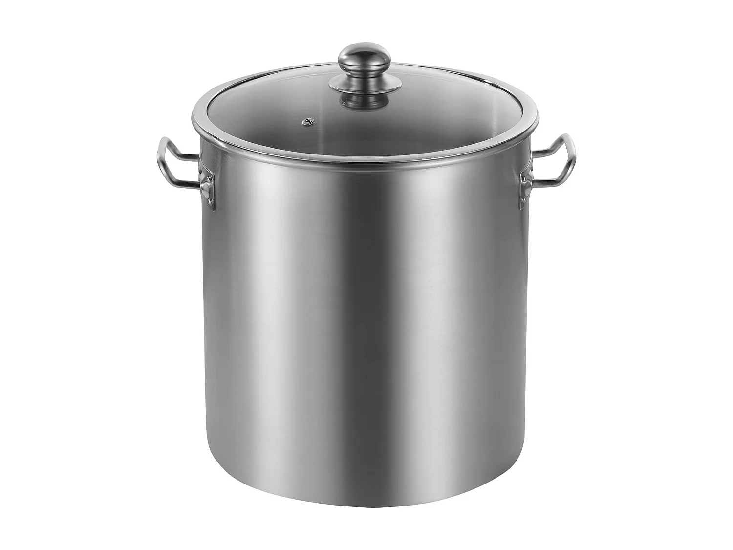 Roestvrijstalen Kookpot SucceBuy, 22,7 l, met Deksel en Handvat