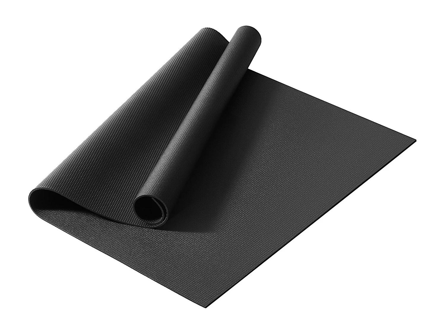 Tapis de Yoga SucceBuy, Tapis d'Exercice Antidérapant, 1,2 X 1,8 m, pour Hommes et Femmes, Noir