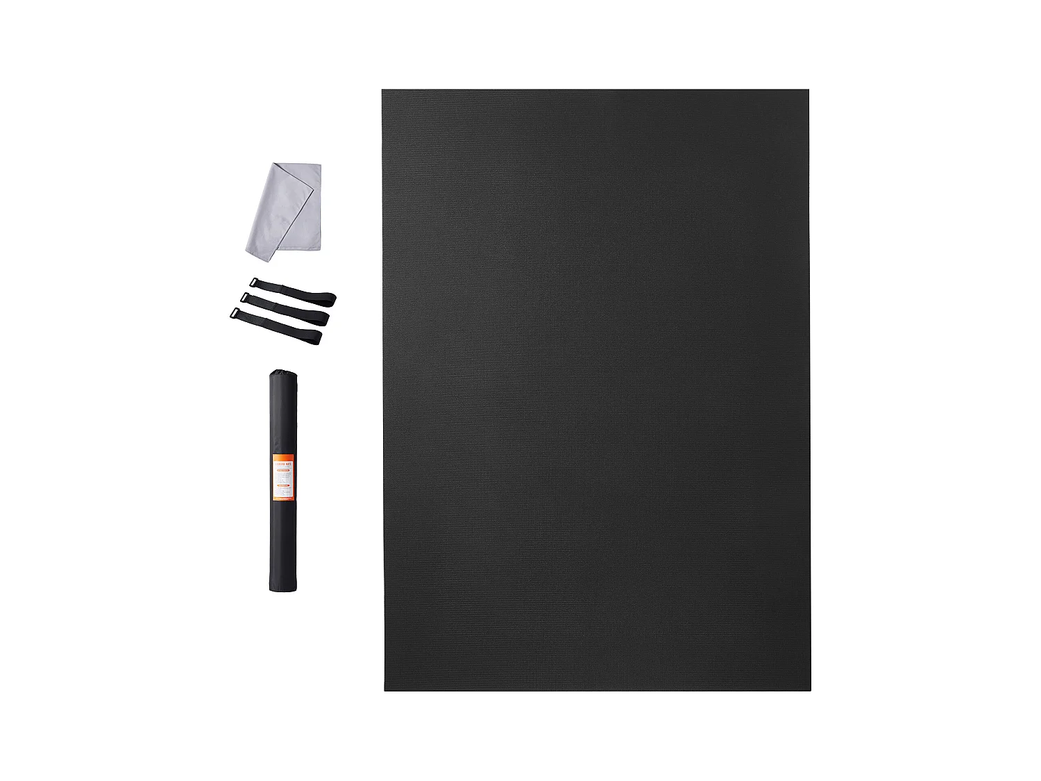 Tappetino da Yoga SucceBuy, Tappetino da Esercizio, 2,4 x 1,8 m, Tappetino da Yoga Antiscivolo, PVC