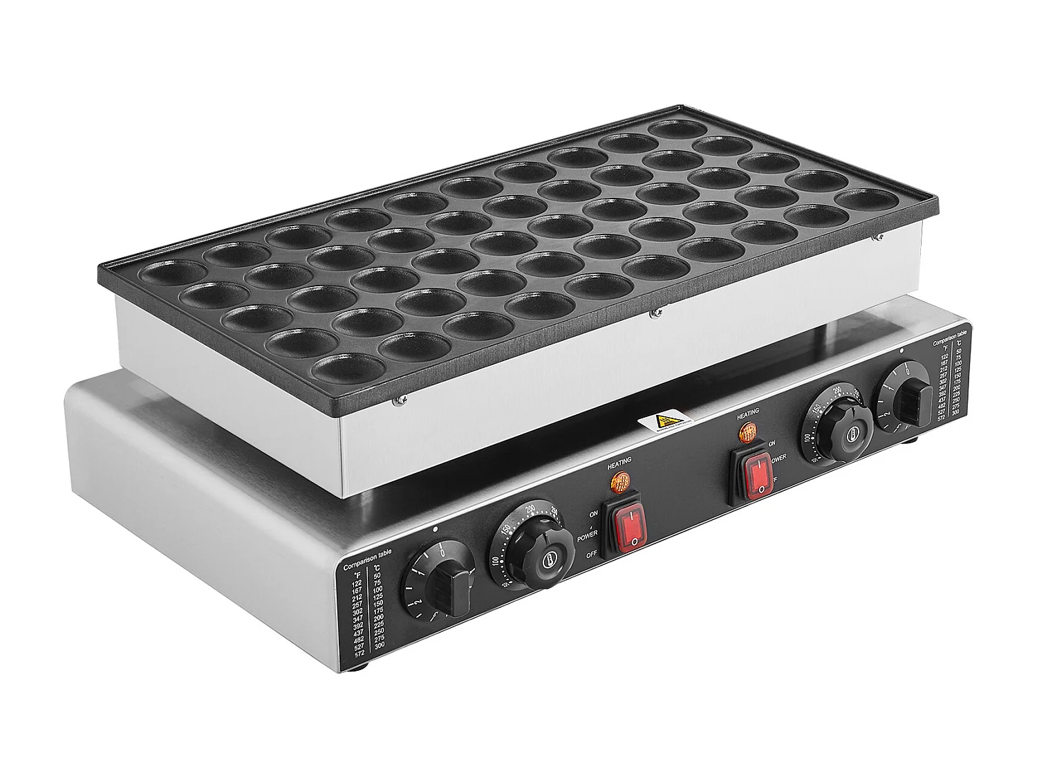 Wafelijzer SucceBuy Mini Machine Voor Hollandse Pannenkoeken 43 mm 1 700 W Commerciële Dorayaki Machine 50 Stuks