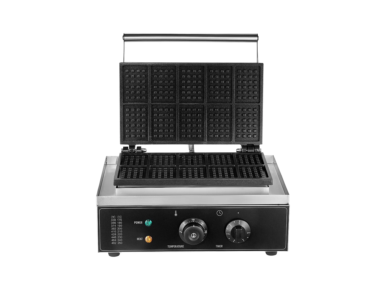 Gaufrier Commercial Rectangulaire SucceBuy 10PCS 1550W