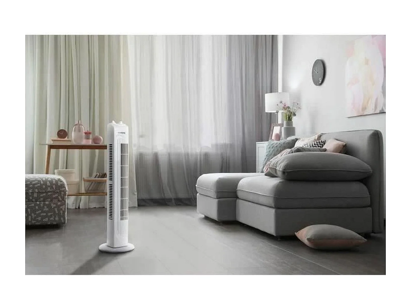 Ventilateur sur Pied Oceanic Blanc 45 W