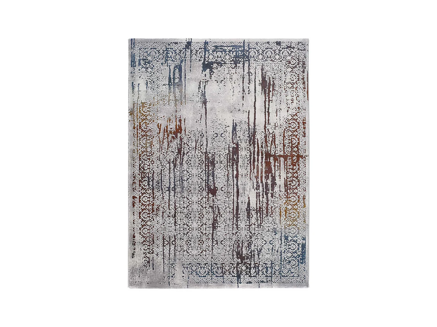 Tapete interior - abstrato - cinzento - 160 x 230 cm - NEVEN