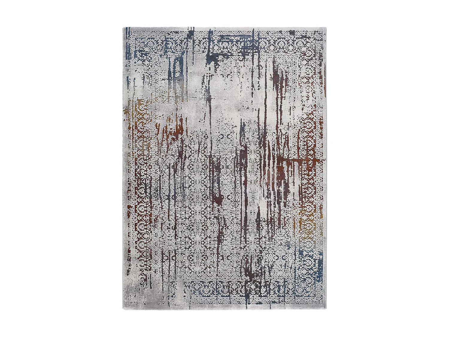 Tapete interior - abstrato - cinzento - 160 x 230 cm - NEVEN